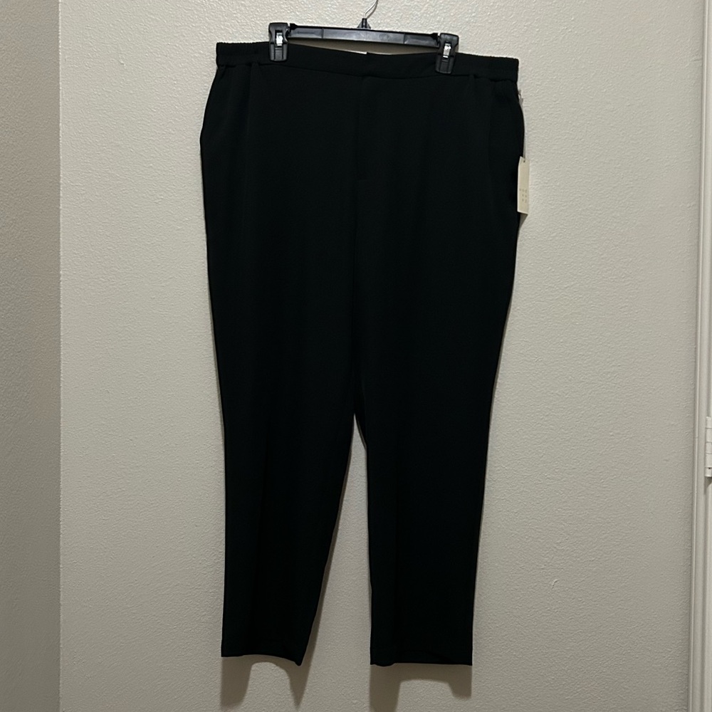 a new day Pleated Cropped Dress Pants